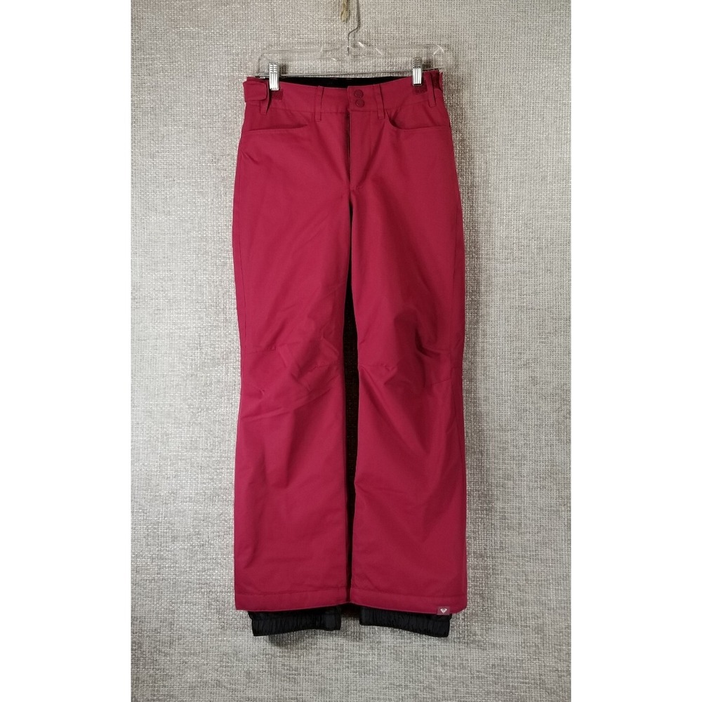 Roxy‎ Snow Pants Girls XL 27x27 Berry Pink Insulated Dryflight 10K Nice!